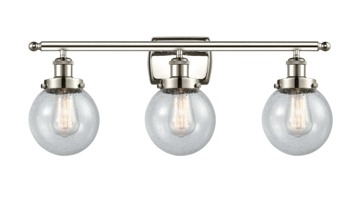 Innovations 916-3W-PN-G204-6-LED LED Bath Vanity, Polished Nickel