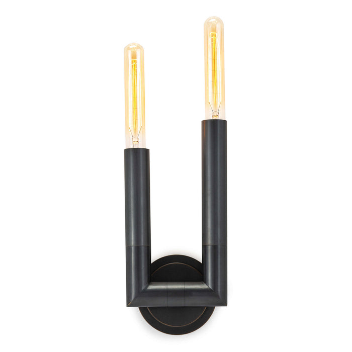 Regina Andrew 15-1146ORB Two Light Wall Sconce, Oil Rubbed Bronze