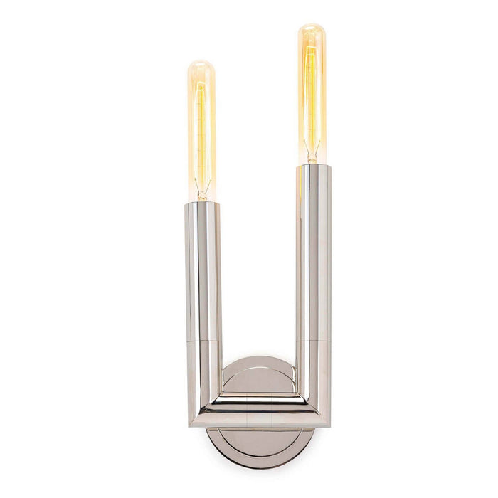 Regina Andrew 15-1146PN Two Light Wall Sconce, Polished Nickel
