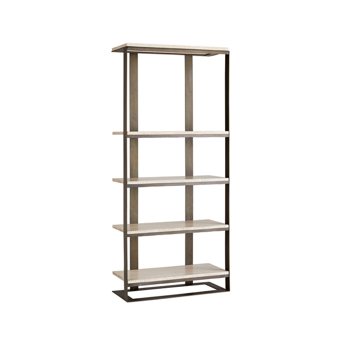 Arteriors 4898 Bookshelf, Blackened Iron