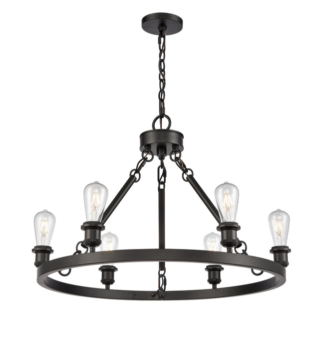 Innovations 830-BK-LED LED Chandelier, Matte Black