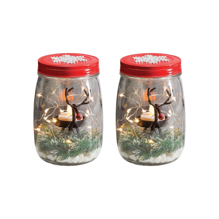 ELK Home 518720/S2 Lightscape (Set Of 2), Clear
