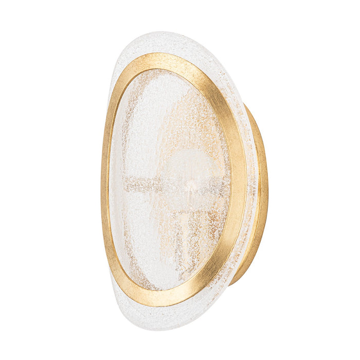 Hudson Valley 1501-VGL One Light Wall Sconce, Vintage Gold Leaf