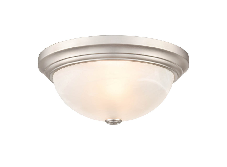 Millennium 4603-SN Two Light Flushmount, Satin Nickel