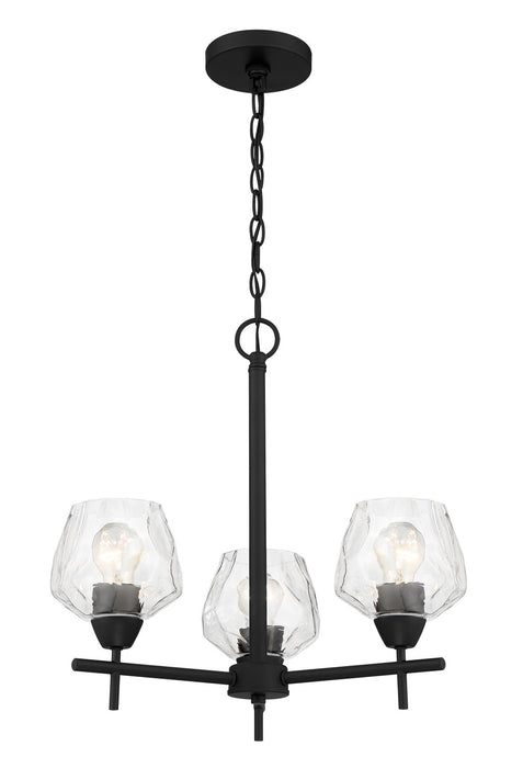Minka-Lavery 2173-66A Three Light Chandelier, Coal