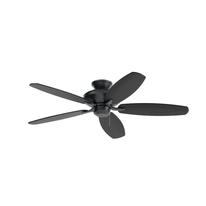 Kichler 330165SBK 52" Ceiling Fan, Satin Black