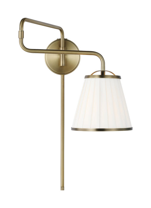 Visual Comfort Studio LW1081TWB One Light Wall Sconce, Time Worn Brass