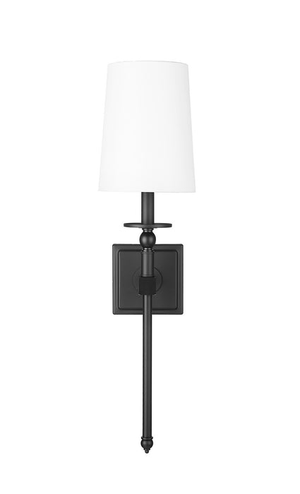 Millennium 46971-MB One Light Wall Sconce, Matte Black