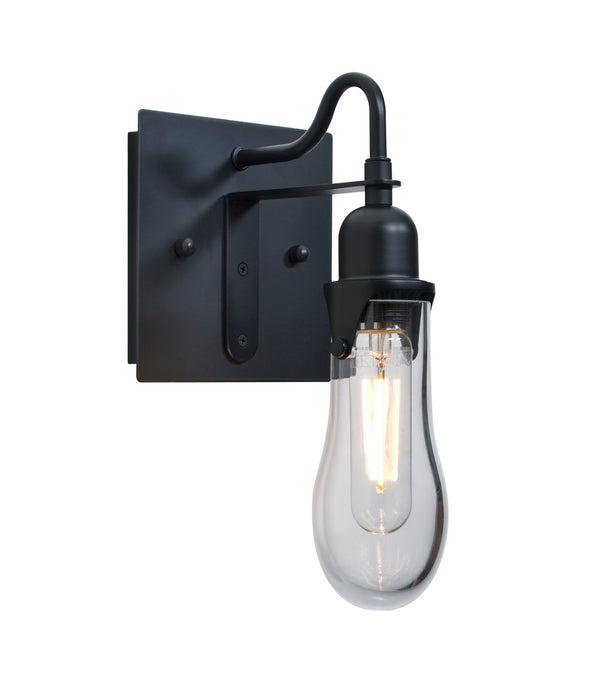Besa 1WG-WISHCL-EDIL-BK LED Wall Sconce, Black