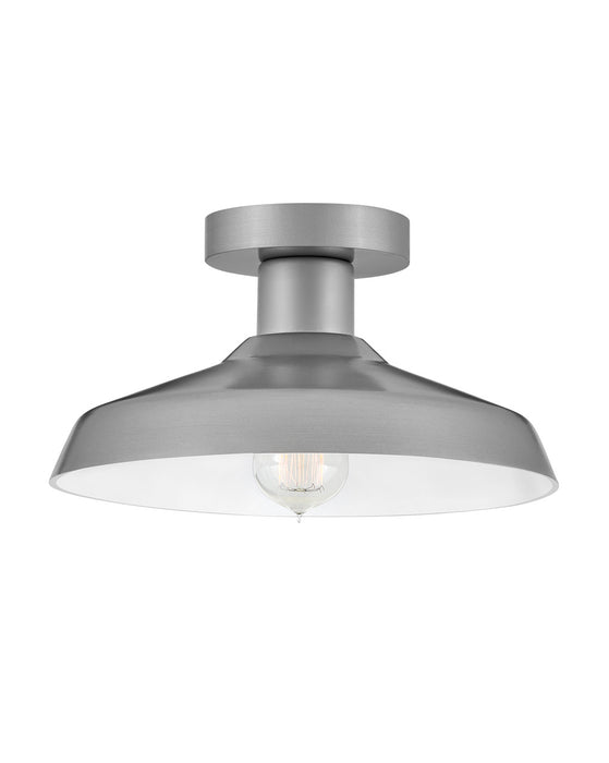 Hinkley 12072AL LED Flush Mount, Antique Brushed Aluminum