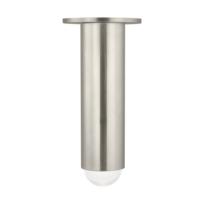 Visual Comfort Modern 700FMEBL10N-LED927 LED Flush Mount, Antique Nickel