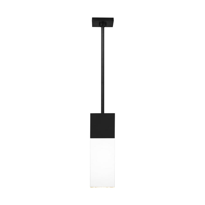 Visual Comfort Modern 700OPKLM92715BUNV LED Pendant, Black