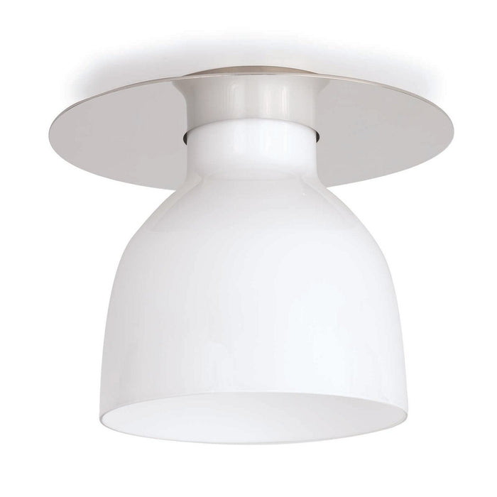 Regina Andrew 16-1354PN One Light Flush Mount, White