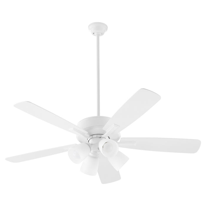 Quorum 4525-408 52" Ceiling Fan, Studio White