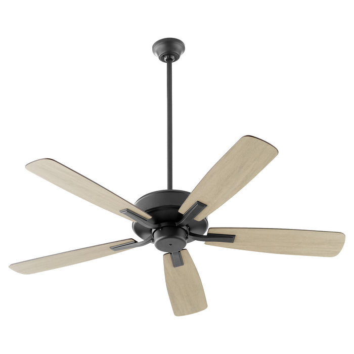 Quorum 4525-59 52" Ceiling Fan, Matte Black