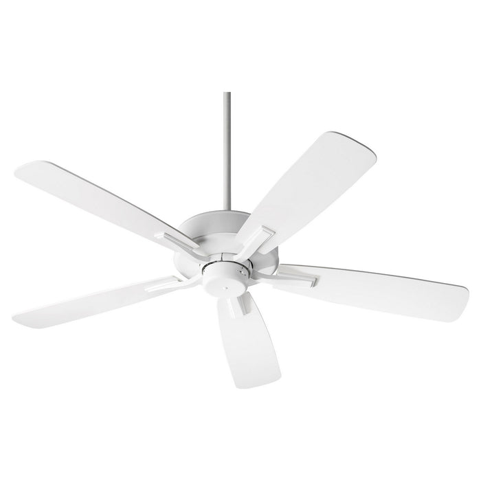 Quorum 4525-8 52" Ceiling Fan, Studio White