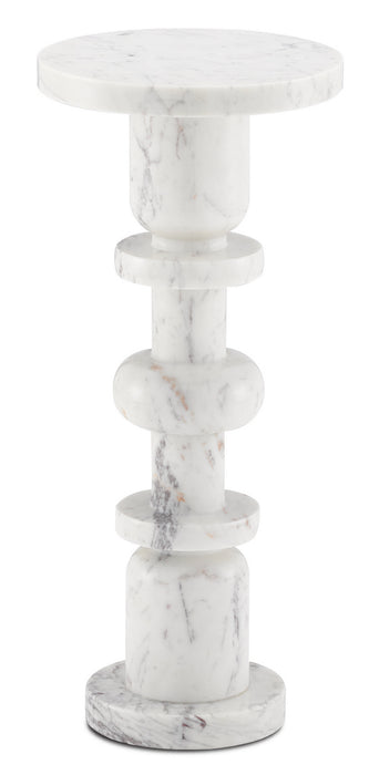 Currey and Company 3000-0138 Drinks Table, White