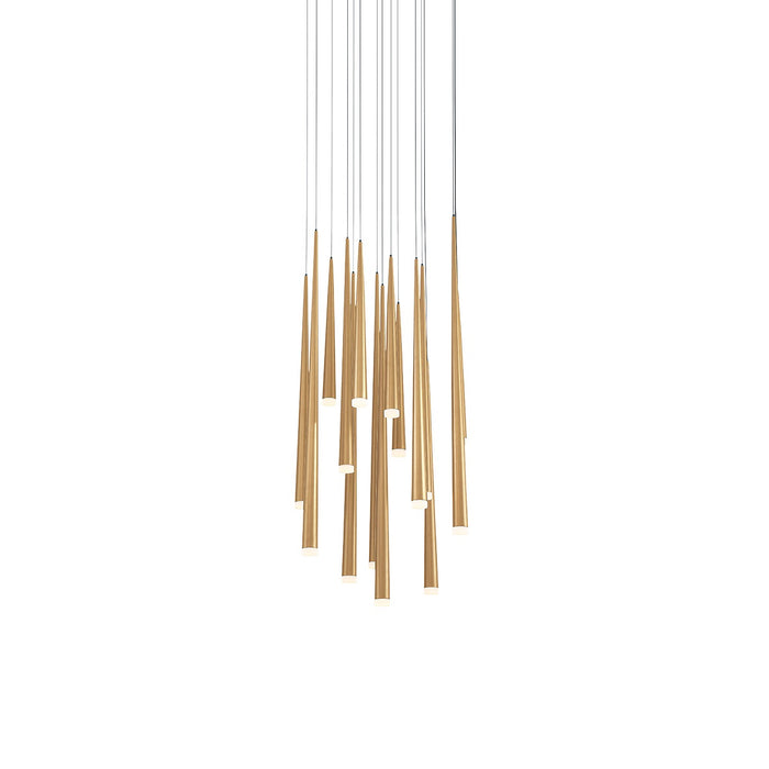 Modern Forms PD-41815R-AB LED Pendant, Aged Brass