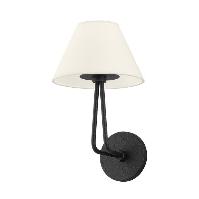 Troy Lighting B2502-BI One Light Wall Sconce, Black Iron