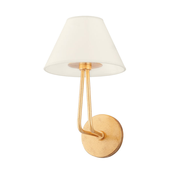 Troy Lighting B2502-VGL One Light Wall Sconce, Vintage Gold Leaf