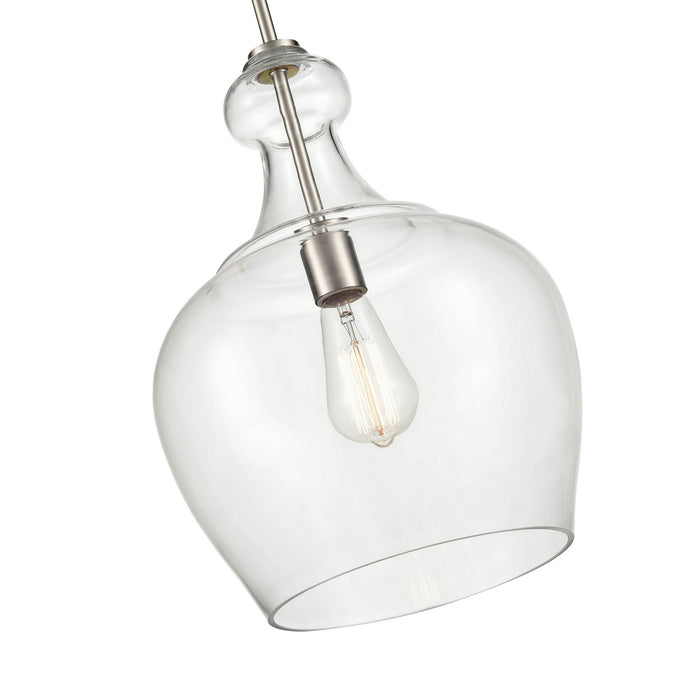 Millennium 4211-BN One Light Pendant, Brushed Nickel