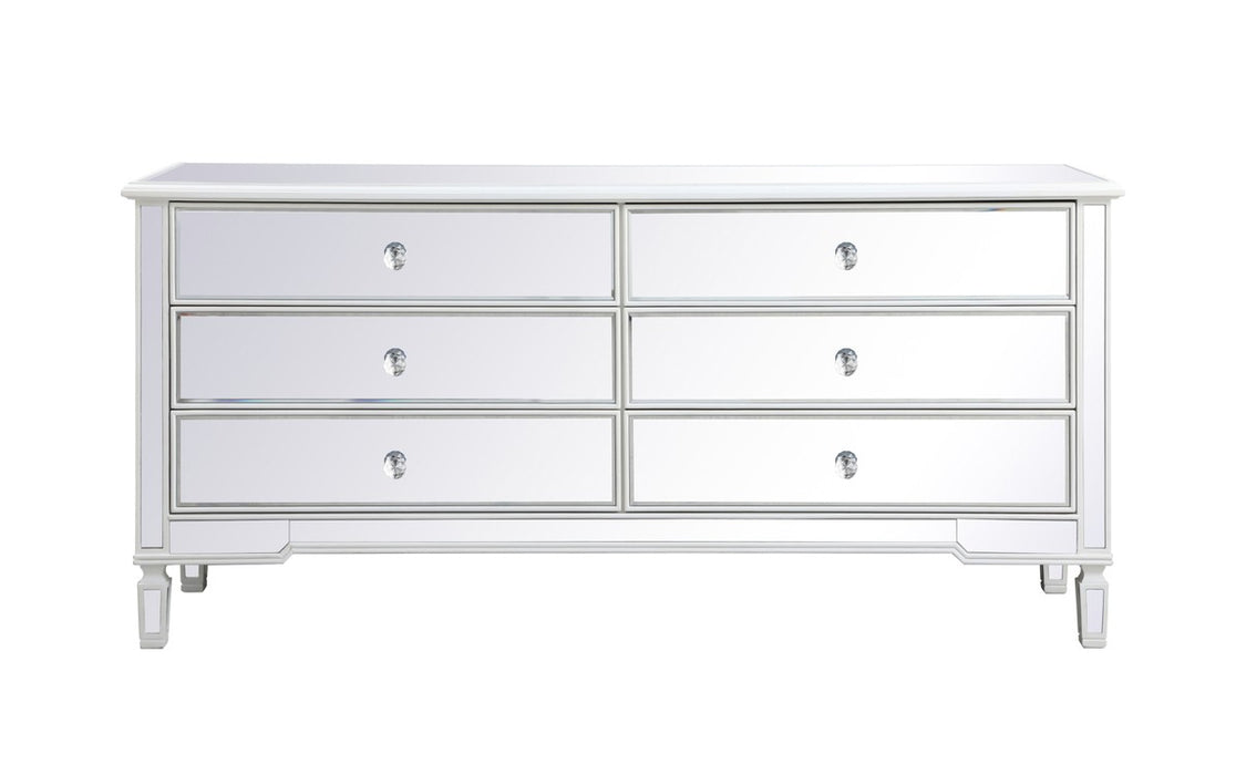 Elegant Lighting MF63672AW Chest, Antique White