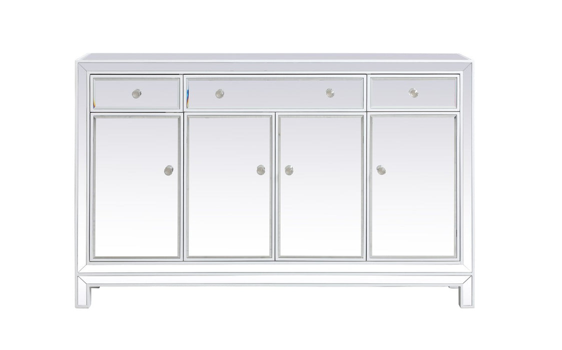 Elegant Lighting MF72001WH Credenza, White
