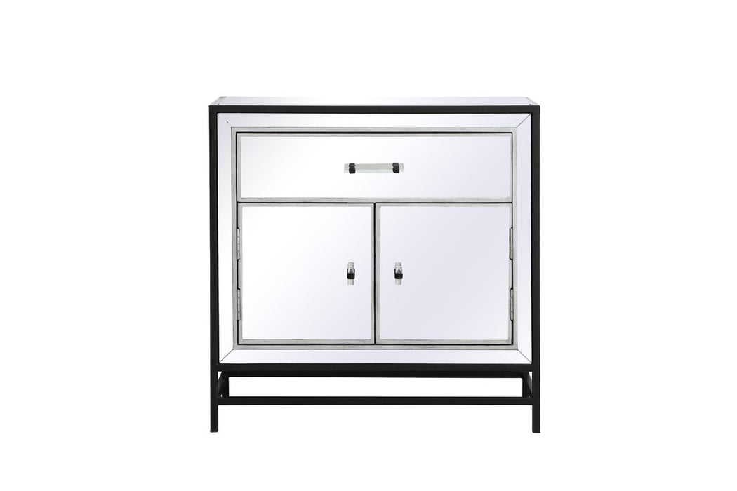 Elegant Lighting MF72028BK Cabinet, Black