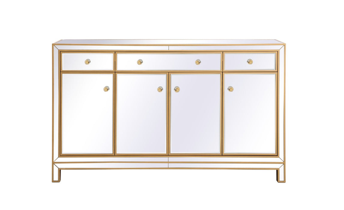 Elegant Lighting MF72060G Credenza, Gold