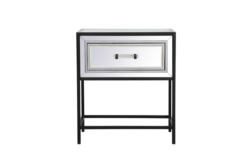 Elegant Lighting MF73015BK End Table, Black