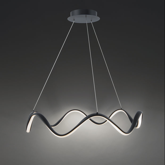 W.A.C. Lighting PD-33230-BK LED Pendant, Black