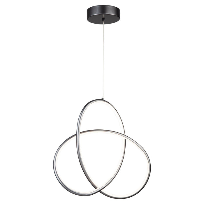 Artcraft AC7648GR LED Pendant, Grey