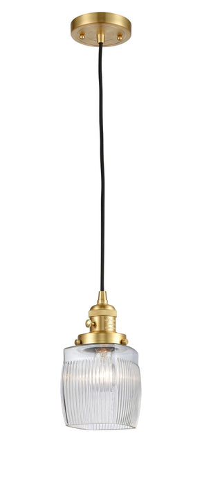 Innovations 201CSW-SG-G302 One Light Mini Pendant, Satin Gold