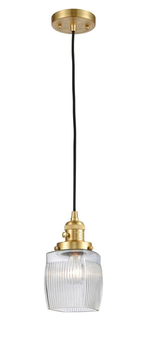 Innovations 201CSW-SG-G302-LED LED Mini Pendant, Satin Gold