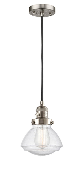 Innovations 201CSW-SN-G324-LED LED Mini Pendant, Brushed Satin Nickel