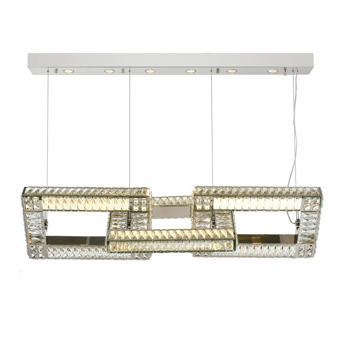 Zeev Lighting CD10323-6-PN Six Light Chandelier, Polished Nickel