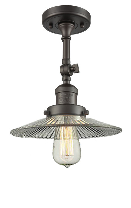 Innovations 201F-OB-G2-LED LED Semi-Flush Mount, Oil Rubbed Bronze