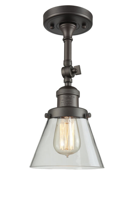 Innovations 201F-OB-G62-LED LED Semi-Flush Mount, Oil Rubbed Bronze