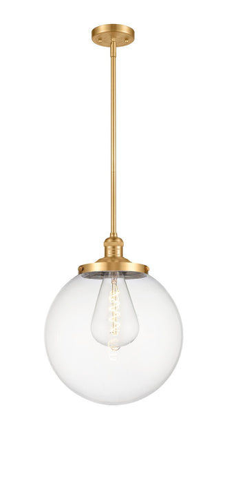 Innovations 201S-SG-G202-14-LED LED Pendant, Satin Gold
