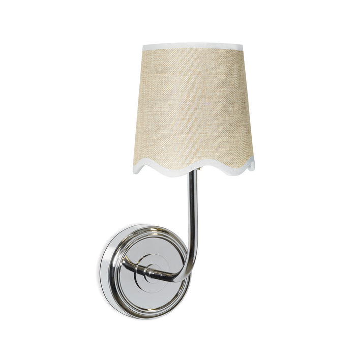 Regina Andrew 15-1167PN One Light Wall Sconce, Polished Nickel