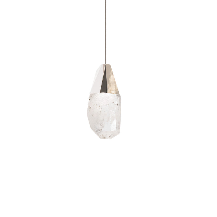 Schonbek Beyond BPD20207OH-PN LED Mini Pendant, Polished Nickel