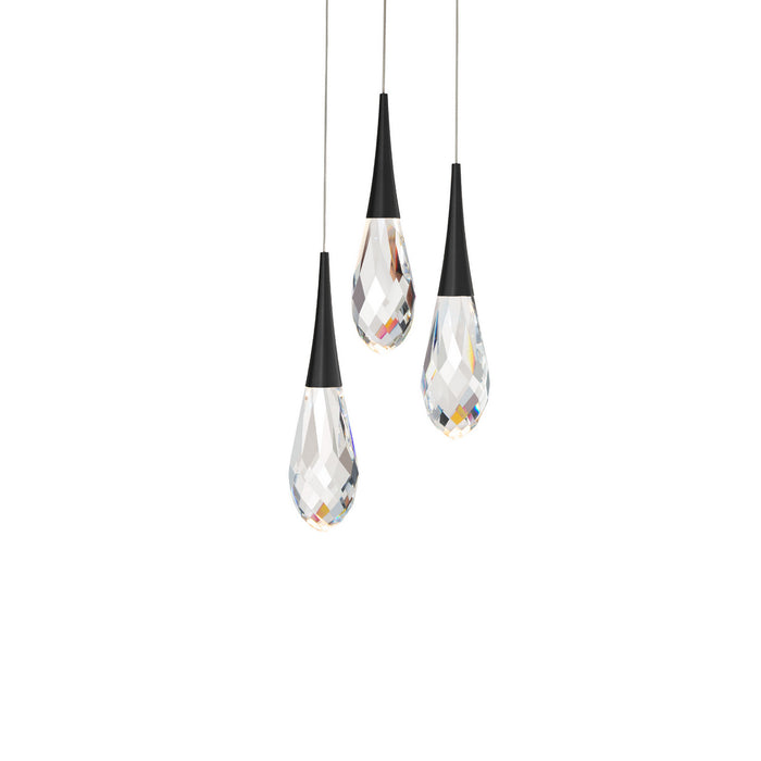 Schonbek Beyond BPD21203-BK LED Pendant, Black
