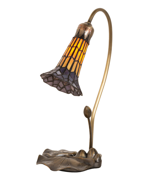 Meyda Tiffany 251552 Accent Lamp, Antique Brass