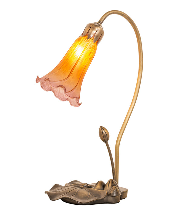 Meyda Tiffany 251564 One Light Accent Lamp, Mahogany Bronze