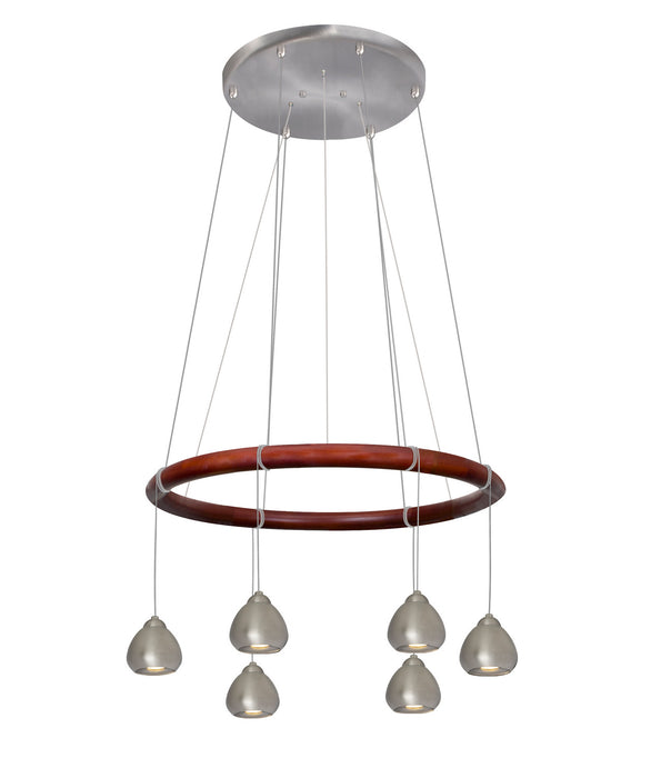 Besa CIRQUE-12V-LED-SN LED Pendant, Satin Nickel