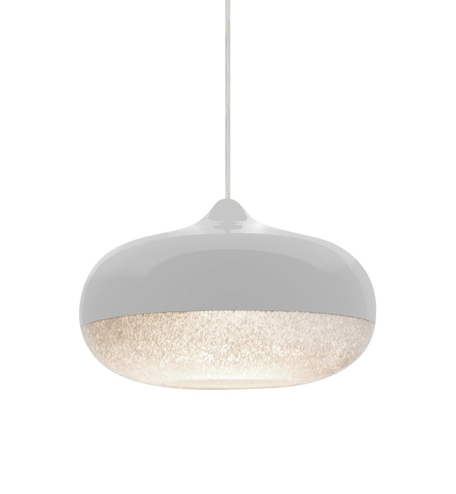 Besa J-SUPRASL-LED-SN LED Pendant, Satin Nickel