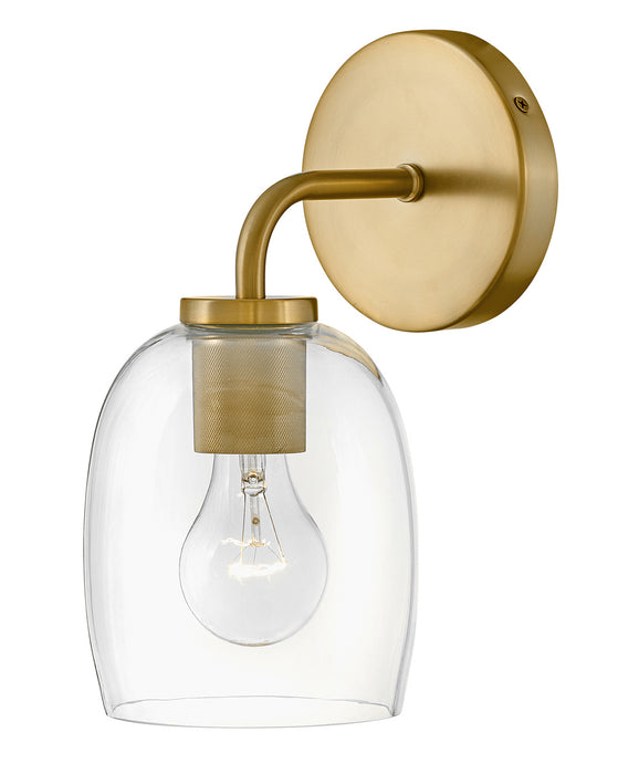 Lark 85010LCB LED Vanity, Lacquered Brass