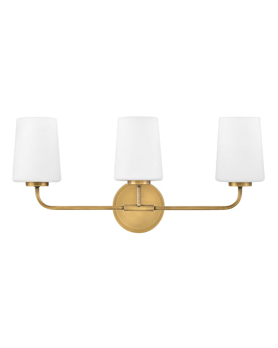 Lark 853453HB LED Vanity, Heritage Brass