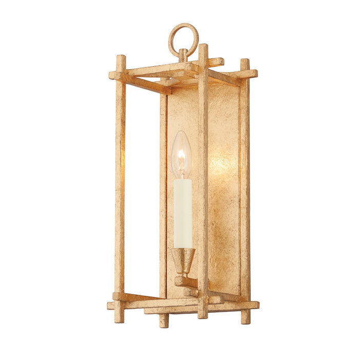 Troy Lighting B1091-VGL One Light Wall Sconce, Vintage Gold Leaf