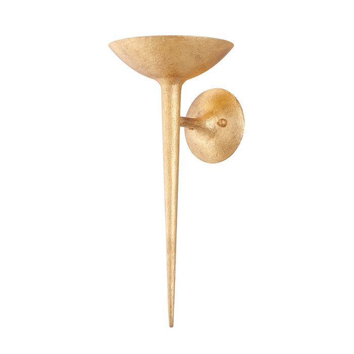 Troy Lighting B2601-VGL One Light Wall Sconce, Vintage Gold Leaf